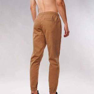 Toile tissu décontracté hommes pantalons nouveau léger hommes Streetwear Joggers personnalisable coton pantalons de survêtement ample Baggy pantalon - Product Image 2