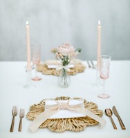 Set de table rond en rotin naturel festonné, écologique, rustique chic, décoratif neutre, pour bureau, café, salle à manger, fête, à prix abordable