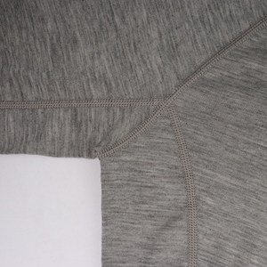 OEM produttore di biancheria <span class=keywords><strong>intima</strong></span> termica da <span class=keywords><strong>donna</strong></span> 100% t-shirt girocollo a maniche lunghe in lana Merino - Product Image 5