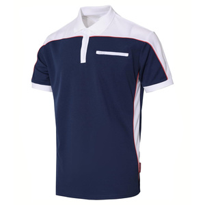 เสื้อทำงานผู้ชายปักโลโก้ชุดทำงานแขนสั้นทนทาน - Product Image 3