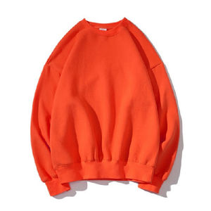 Sweat-shirts à col rond pour hommes avec logo personnalisé polaire vierge 100% coton sweats-shirts unis fabriqués pour hommes pulls à capuche pour hommes - Product Image 1