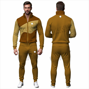 Nuevo Estilo, Conjuntos Deportivos para Hombre de Color Sólido al por Mayor, Cómodos, Hechos en Fábrica, Precio Económico - Product Image 3