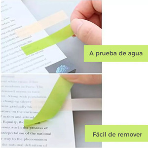 <b>Sticky</b> <b>Note</b> Tabs, Dividers, Highlighters, Index, Multicolor - Assorted Colors - Product Image 5