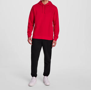 Sweatshirts à capuche pour hommes en gros, 100% coton polaire 450 g/m², impression numérique, respirant, pull-over, logo personnalisé - Product Image 5