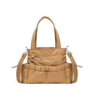 Nouveau sac réversible 2 en 1 pour femmes, élégant sac fourre-tout en nylon pour un usage quotidien avec bandoulière - Product Image 1