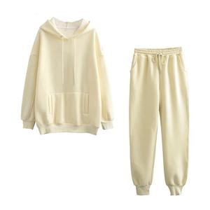 ชุดวอร์มแนวสตรีทมีฮู้ดสำหรับผู้หญิงชุดกีฬา2ชิ้นเสื้อวอร์มกางเกงลำลองกางเกงชุด2026ฤดูใบไม้ร่วง - Product Image 6