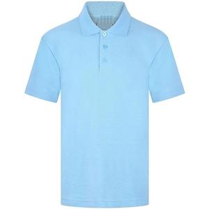 T-shirts à manches courtes 100% coton pour garçons et filles, chemises à col polo unies, t-shirts pour enfants en polycoton, t-shirts unis pour hommes - Product Image 4