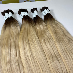 Extensiones de pelo vietnamita a granel de color claro europeo en stock al por mayor, extensiones de pelo de gran calidad 100% naturales personalizables - Product Image 6