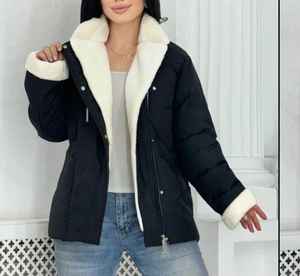 เสื้อเบลเซอร์แขนครึ่งเปิดด้านหน้าสีทึบสำหรับผู้หญิงพร้อมลายควิลท์สำหรับใส่ในออฟฟิศและชุดทำงานที่มีความยาว & พิมพ์ตกแต่ง - Product Image 3