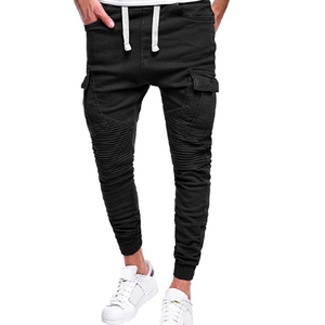 Pantalones Deportivos de Algodón para Hombre, Pantalones de Chándal para Entrenamiento y Fitness, Pantalones Deportivos para Correr y Hacer Ejercicio, Pantalones Deportivos Cómodos para Gimnasio - Product Image 2