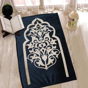 Alfombra de Oración Islámica Tradicional al por Mayor con Superficie Suave, Duradera y Plegable, Ideal para el Hogar, Viajes, Mezquita y Uso Diario - Product Image 5