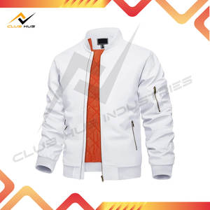 Men Baseball Bomber Jacket Spring Warm Formal <b>Camouflage</b> Horse Fur Zip Pocket Jacket - Product Image 6