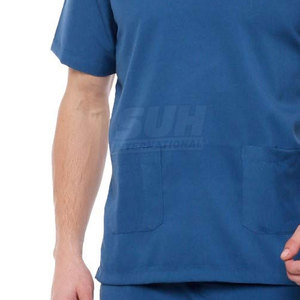 Diseña Tu Propio Uniforme Médico para Hombre - Conjuntos de Uniformes Médicos de Alta Calidad 100% Algodón Diseños Personalizados Tallas Precio Razonable Uso Hospitalario - Product Image 4
