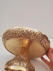 ที่วางเค้กทำจากไม้และเรซิ่นที่ตกแต่งอย่างหรูหราแท่นวางขนมหวานสำหรับงานเลี้ยงวันเกิดงานแต่งงานและห้องครัวในบ้านแบบทันสมัยใช้จากอินเดีย - Product Image 6