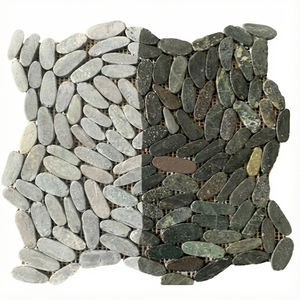 Fábrica de Zeolita, Azulejos SLICE B NEGROS Modelo MS017, Origen Indonesia - Product Image 1