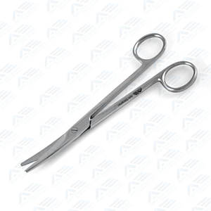 เครื่องมือผ่าตัดแบบโค้งตรงกรรไกรผ่าตัด Mayo metzenbaum microsurgery สแตนเลส - Product Image 3