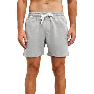 Custom Made Men's Breathable Gymwear Sweat Shorts for Summer OEM Cotton Cargo Shorts <b>Drawstring</b> Logo Printing Private Label - Product Image 2