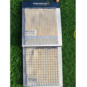 Tissu de chemise léger Bridger Kurta de qualité supérieure coton doux multicolore Texture tissée lisse toute la journée antistatique maison - Product Image 1