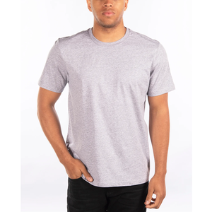 T-shirts 100% coton de haute qualité Logo personnalisé T-shirts pour hommes surdimensionnés unis vierges T-shirt noir lourd de BD - Product Image 3