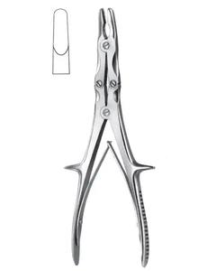 Rongeurs en os STILLE (courbé) Instruments chirurgicaux Rongeur en os en acier inoxydable de haute qualité par Zuol - Product Image 6