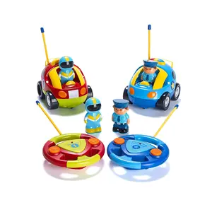 Topkwaliteit Afstandsbediening 2 Pack Cartoon Auto Geschenken Voor Peuter Jongens Rc Auto Speelgoed Tegen Groothandelsprijzen Bij Ons