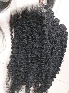 Raw Vietnam Virgin Hair Burmese Curly Bundle with HD <b>Lace</b> 5x5 6x6 7x7 2x6 Closure <b>13x6</b> 13x7 <b>Frontal</b> From Vietnam - Product Image 4