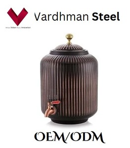 Articles à succès 2025 Matka en cuivre héritage antique avec corde 5 LTR, où la tradition rencontre l'artisanat. Cuivre héritage - Product Image 5