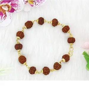 Pulseira 108 contas Rudraksha contas jóias artesanais jaap mala atacado india nepal gemstone jewelry mala