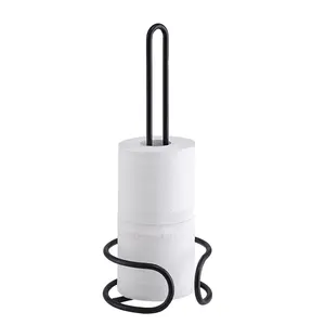 Nuevo diseño, nuevo aspecto en soporte de pimienta de inodoro de Metal elegante para accesorios de baño, soporte de papel de nuevo diseño en precio al por mayor - Product Image 1