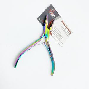 Rainbow Multi Titanium Acero inoxidable Micro Ring Alicates Fácil aplicación y eliminación Herramientas de extensión de cabello - Product Image 6