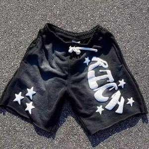 High Quality Custom Men's Puff Printed <b>Shorts</b> Breathable Sportswear in Plus Sizes for Adults Street Wear XS XL Washed <b>Technics</b> - Product Image 3