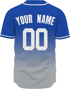 Camisetas de Softbol Personalizadas al por Mayor, Uniformes de Softbol de Secado Rápido, Ropa Deportiva Transpirable, Diseño de Parches de Talla Grande para Equipos - Product Image 3