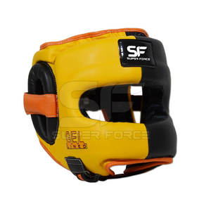 อุปกรณ์ป้องกันศีรษะสำหรับต่อยมวยแบบปรับได้สวมใส่สบายและปลอดภัย - Product Image 1