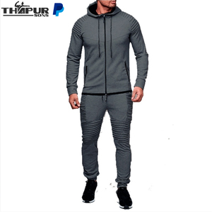 Label Jogger Sets Tech Fleece Jogging Suit 100% coton OEM Tech Fleece Slim Fit Mens Tracksuit Sweat suit Privé de haute qualité - Product Image 1