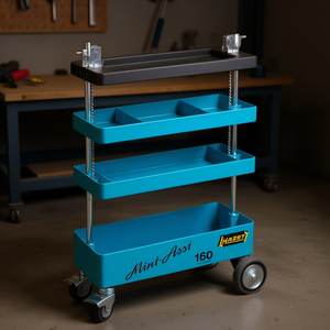 Hazet Assistant Plastic <b>Tool</b> <b>Trolley</b> for Convenient <b>Tool</b> Storage - Product Image 3