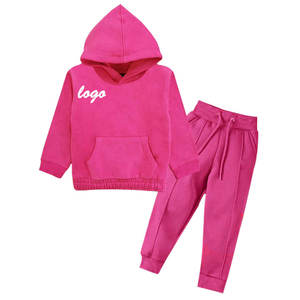 Nuevo diseño de invierno Casual sólido personalizable de alta calidad niños chándal conjunto-venta al por mayor más vendido servicio OEM - Product Image 4