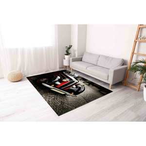 Alfombra de Coche Vintage: Diseño Automotriz Retro, Decoración para Cuarto de Hombre, Alfombra de Chenilla - Product Image 4