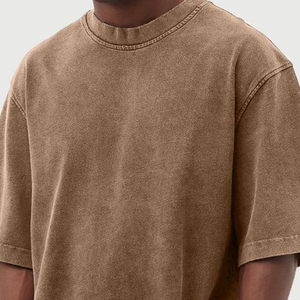 Último estilo de los hombres 100% algodón de gran tamaño camisetas fabricante superior elegante OEM Tops - Product Image 6