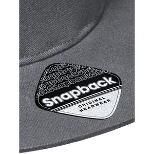 Casquette snapback 5 panneaux personnalisée pour rappeur, chapeau promotionnel - Product Image 2