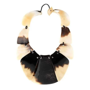 Colliers en corne pour fille et femme Bijoux Naturel Écologique Corne de Buffle Colliers pour filles et femmes Bijoux - Product Image 1