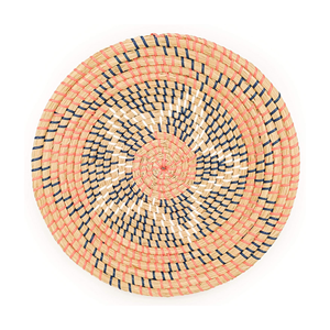 Artículo de decoración colgante, placa de algas marinas, decoración colgante de pared, cesta hecha a mano, arte de pared para decoración Interior del hogar - Product Image 1