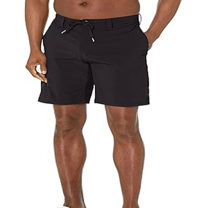 Short de plage décontracté avec logo personnalisé en polyester pour homme, style cargo, motif sublimé, décoration avec poches design - Product Image 3