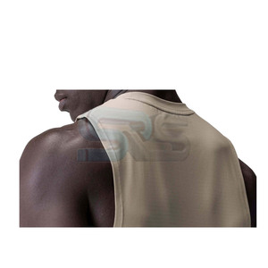 เสื้อกล้ามสำหรับผู้ชายเสื้อกล้ามแขนกุดแห้งเร็วสำหรับใส่ออกกำลังกายเล่นฟิตเนสเสื้อออกกำลังกายโลโก้ตามสั่ง2025สินค้ามาใหม่ - Product Image 6