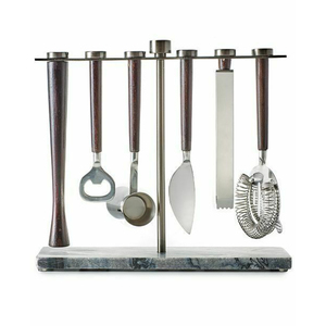 Ensemble d'outils de bar minimaliste moderne, kit à cocktails élégant, idéal pour mélanger, servir, bars à domicile, usage professionnel et événements spéciaux - Product Image 1