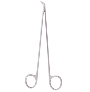 Iris de carburo de tungsteno curvado 4 1/2 pulgadas Ideal para tijeras de uso médico | Tijeras médicas Potts De Martel - Product Image 2
