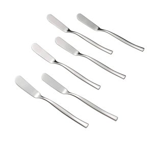 Couteau à gâteau en acier inoxydable couteaux à confiture crème meilleure qualité et vaisselle couteau à beurre de cuisine vente chaude - Product Image 6