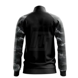 Chaqueta Sublimada con Cierre de Cremallera de Cuarto para Hombre, Ligera y de Alto Rendimiento, para Fitness y Uso al Aire Libre - Product Image 3
