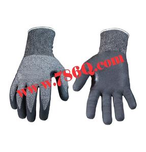 Gants de soudage enduits Seaml pour ouvriers d'usine résistants aux coupures et aux perforations avec doublure en nylon durable Protection des travailleurs - Product Image 1