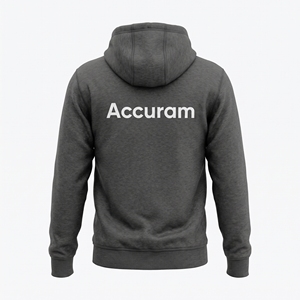Sweat à capuche homme personnalisé en molleton bouclette épais à grammage élevé, coupe oversize, entièrement zippé, épaules tombantes, vierge, avec logo et tailles personnalisables - Product Image 3
