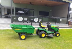 Original cortacésped X380 césped Tractor John Deer Zero-Turn cortacésped Mini Tractor tractores a la venta con envío gratis a Europa - Product Image 2